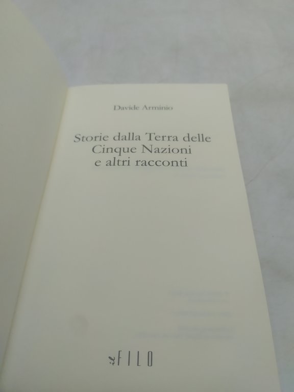 storie dalla terra delle cinque nazioni e altri racconti