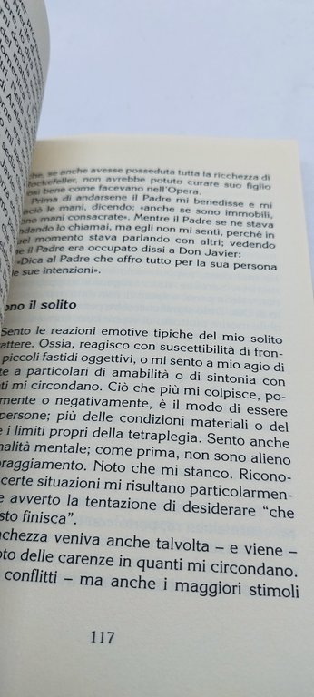 strada facendo un tetraplegico che ama la vita