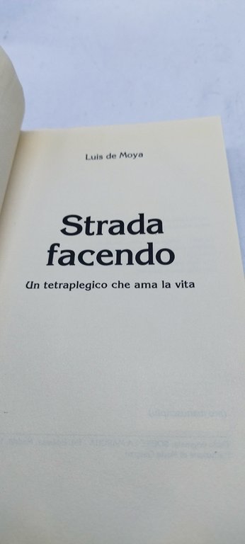 strada facendo un tetraplegico che ama la vita