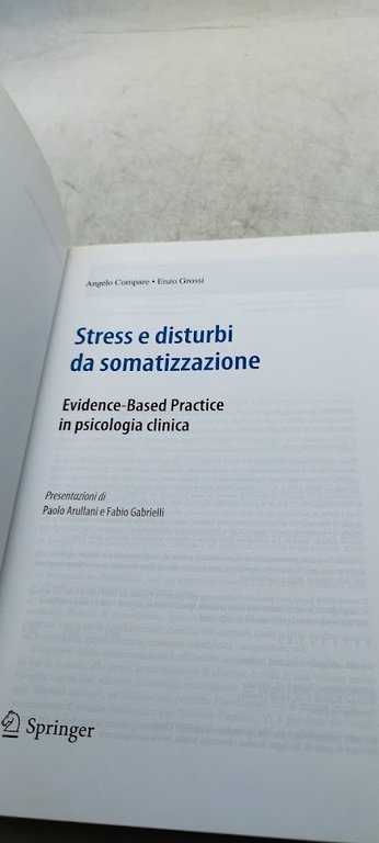stress e distrubi da somatizzazione