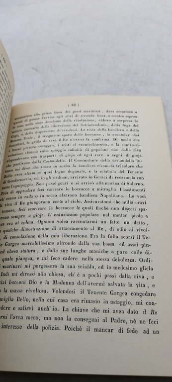 sugli avvenimenti de' fratelli bandiera e di michele bello