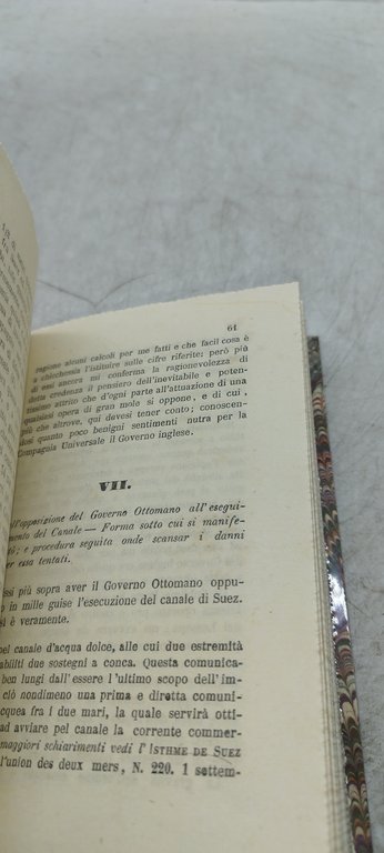 sul canale marittimo rapida e popolare esposzione storico tecnico economica