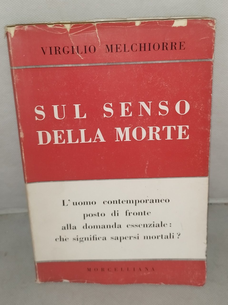 sul senso della morte virgilio mechiorre morcelliana | Immagine principale