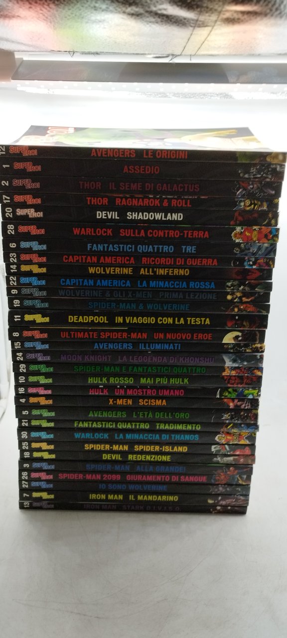 super eroi il mito marvel la gazzetta corriere 1-30