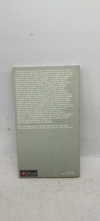 teatro III l'apparenza inganna ritter,dene,voss semplicemente complicato