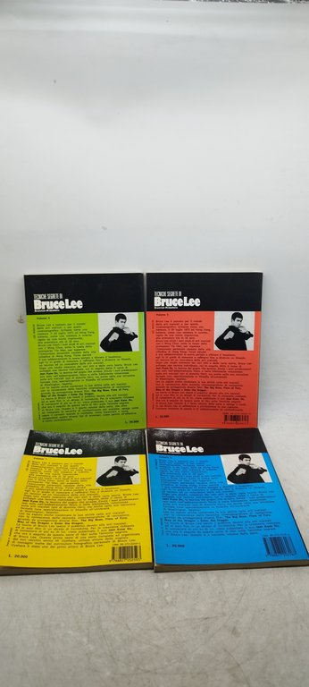 tecniche segrete di bruce lee 4 volumi