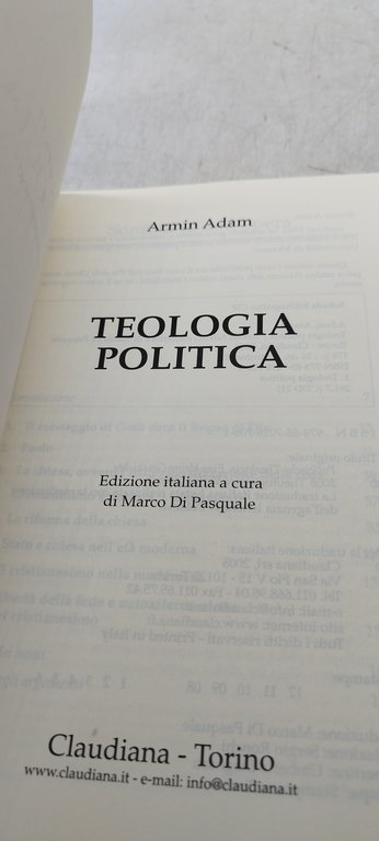 telogia politica claudiana