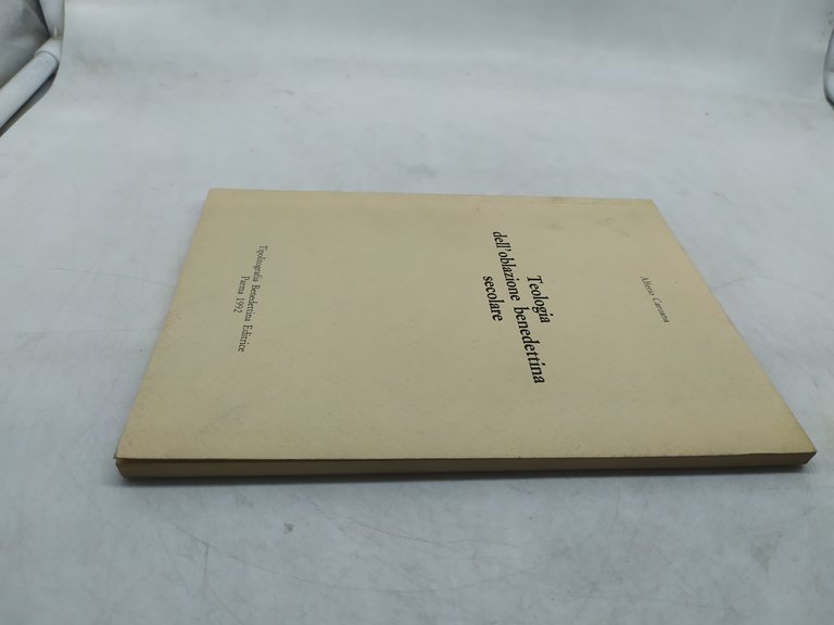 teologia dell'oblazione benedettina secolare alferio caruana