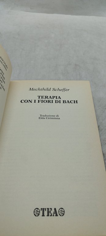 terapia con i fiori di bach