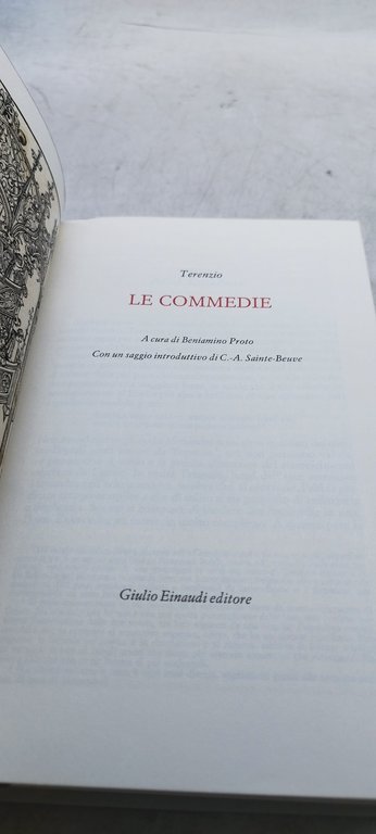 terenzio le commedie einaudi i millenni