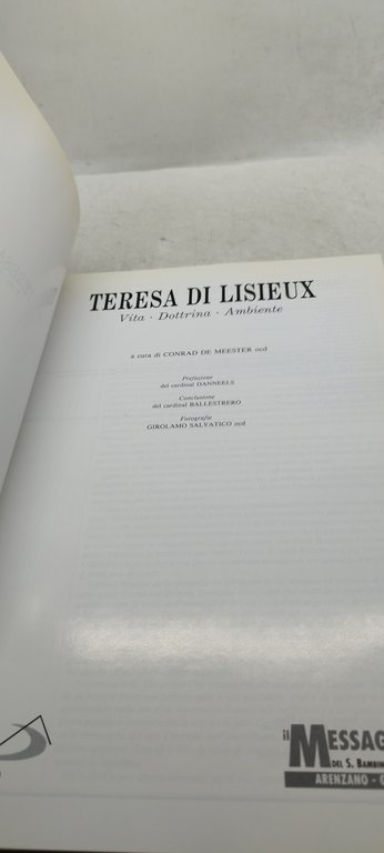 teresa di lisieux vita dottrina ambiente
