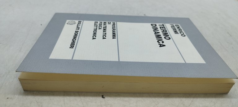 termo dinamica enrico fermi progrmma di matematica fisica elettronica