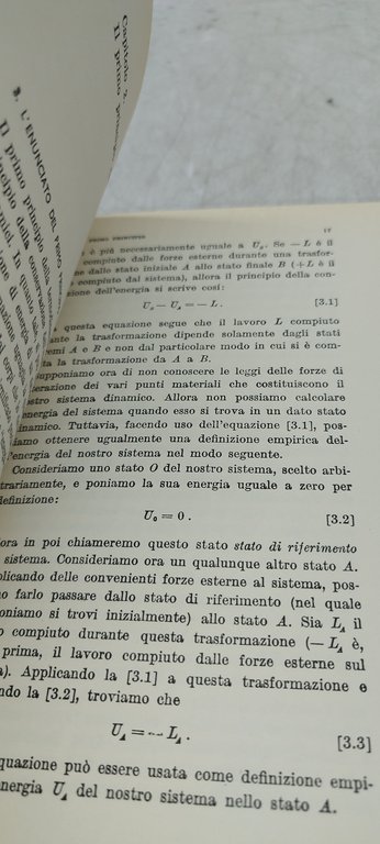 termo dinamica enrico fermi progrmma di matematica fisica elettronica