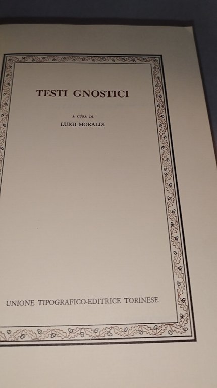 testi gnostici classici utet | Immagine Gallery 7