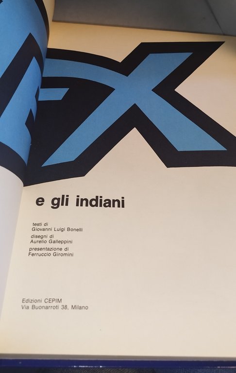 tex e gli indiani edizioni cepim