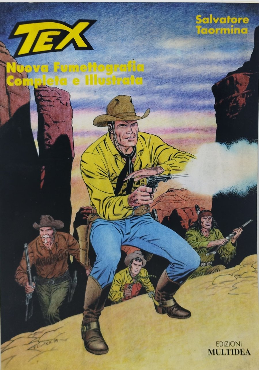 tex nuova fumettografia completa e illustrata