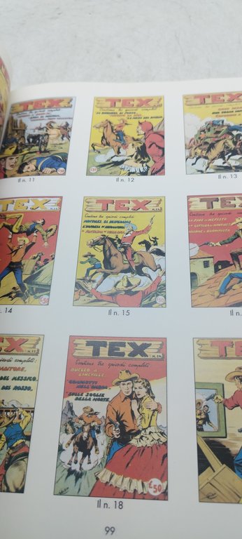 tex nuova fumettografia completa e illustrata