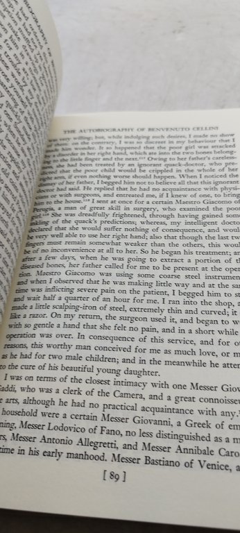 the autobiography of benvenuto cellini