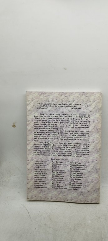 the blister book jack kent tillar