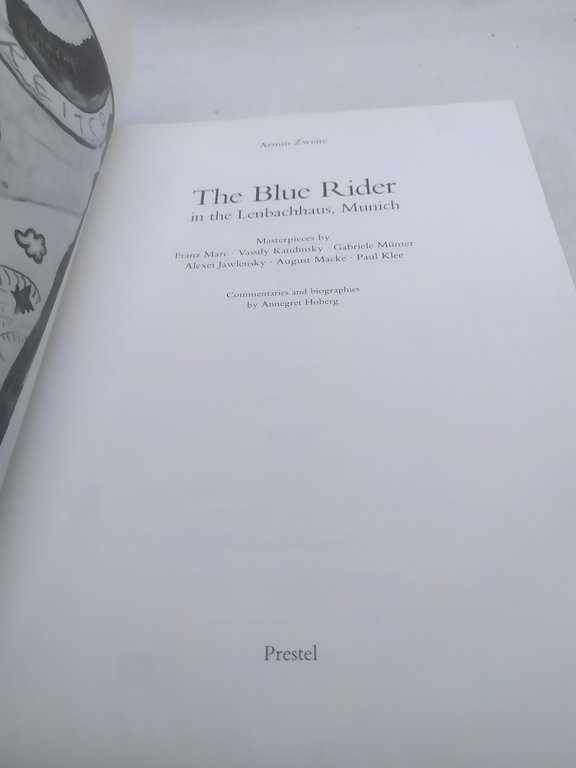 the blue rider in the lenbachhaus munich