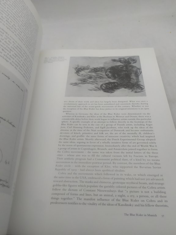 the blue rider in the lenbachhaus munich