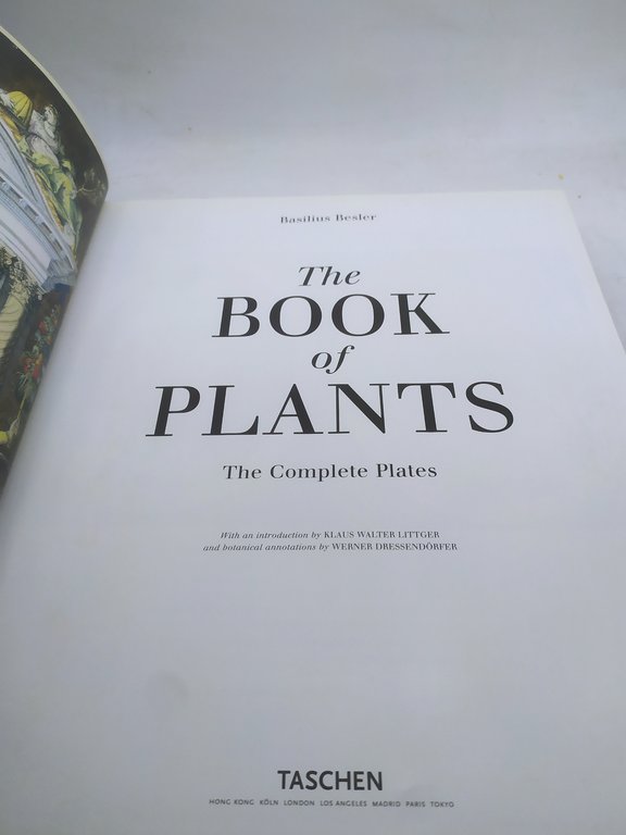 the book of plants the complete platiles basilius besler