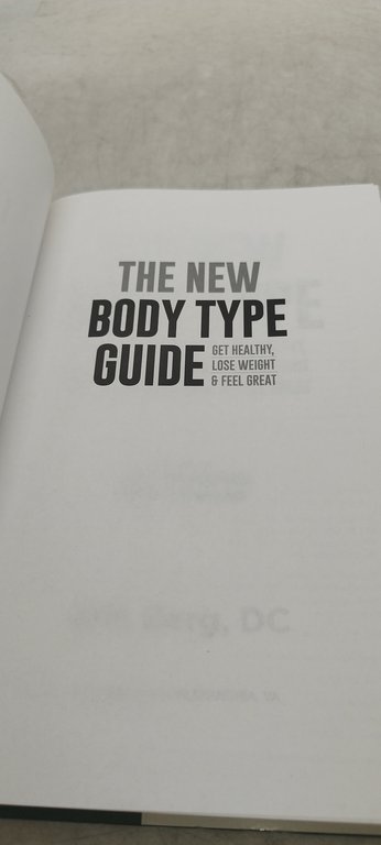 the new body type guide eric berg dc