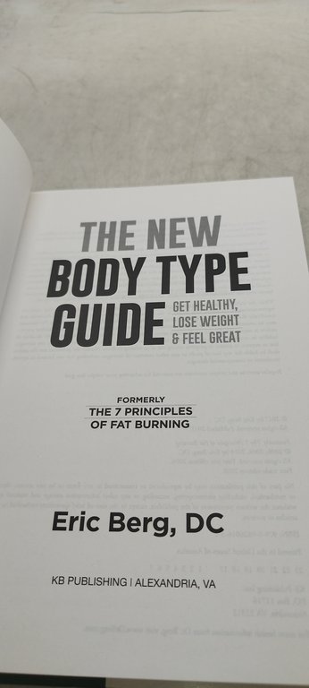 the new body type guide eric berg dc