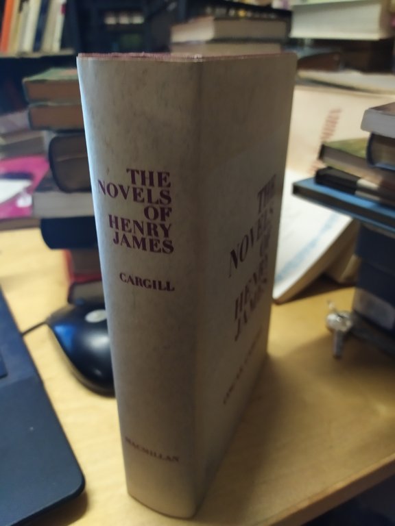the novels of henry james oscar cargill