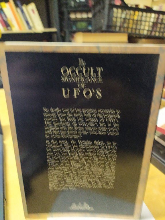 the occult significance of ufo's douglas baker