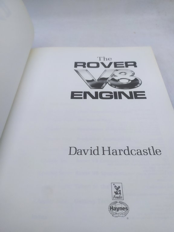 the rover v8 engine david hardcastle