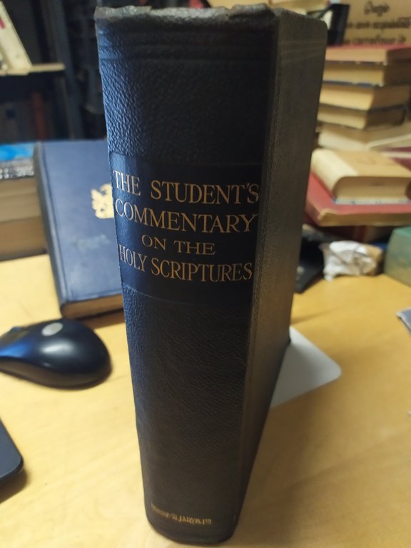 the student's commentary on the holy scriptures