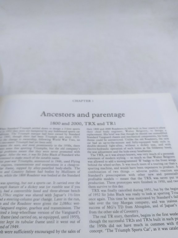 the triumph trs graham robson