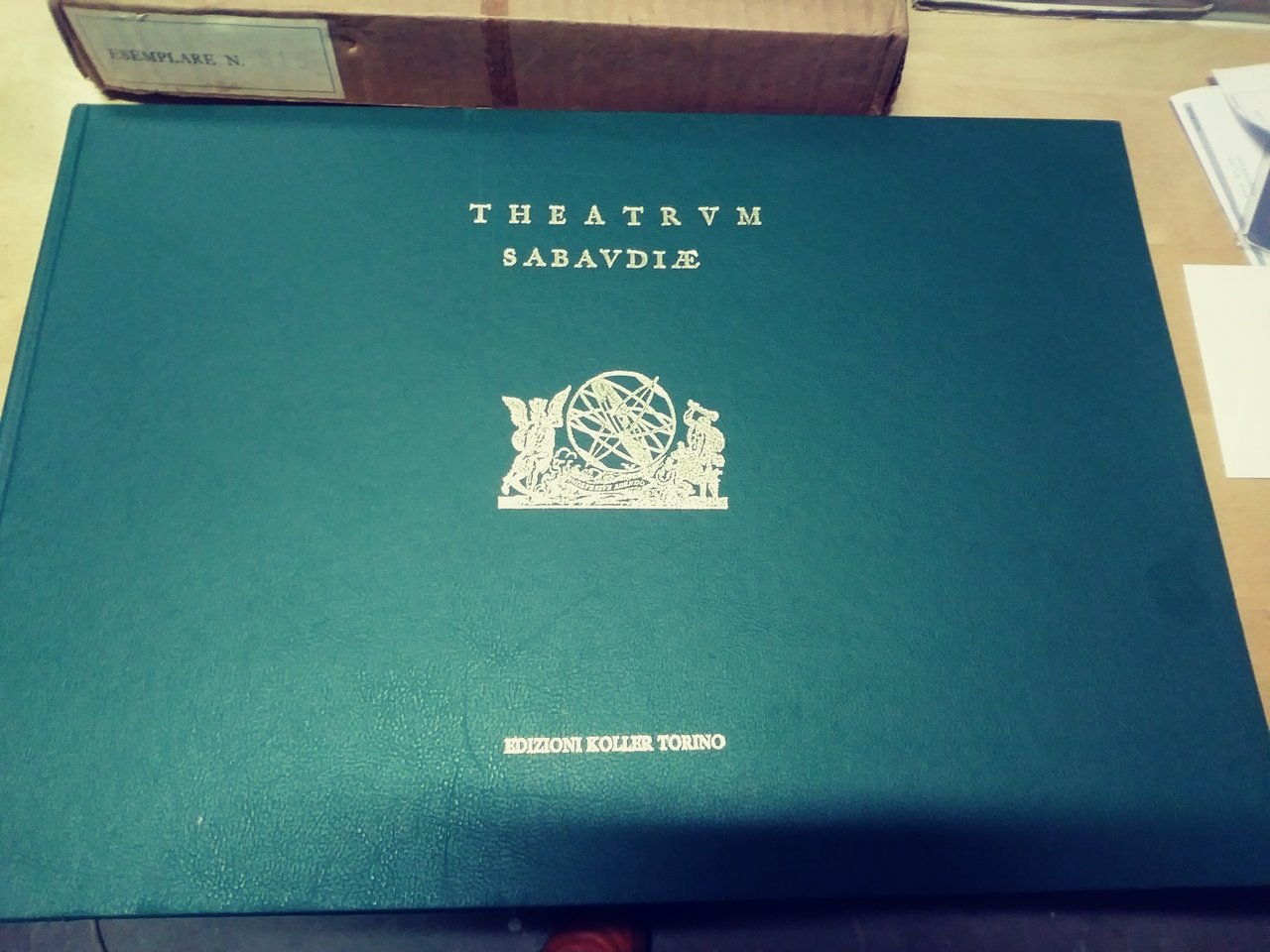 THEATRUM SABAUDIAE - ED KOLLER - TORINO copia numerata 35/500