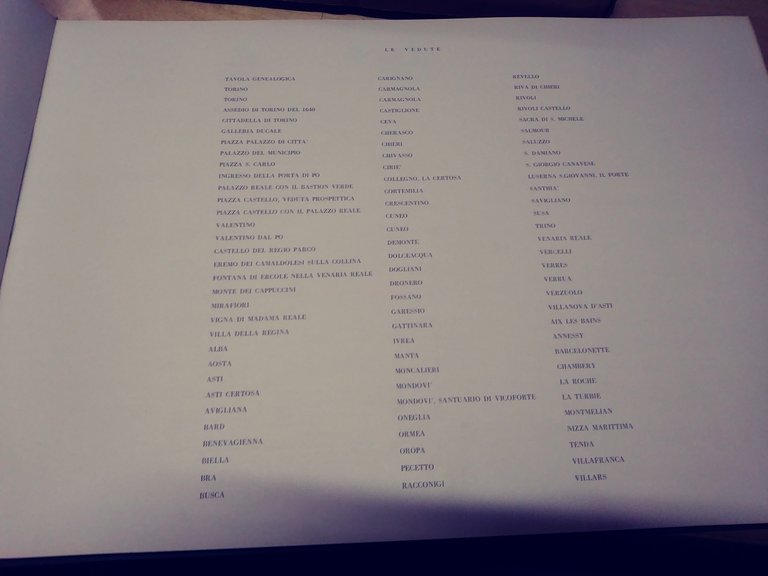 THEATRUM SABAUDIAE - ED KOLLER - TORINO copia numerata 35/500