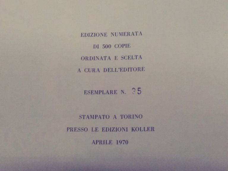THEATRUM SABAUDIAE - ED KOLLER - TORINO copia numerata 35/500