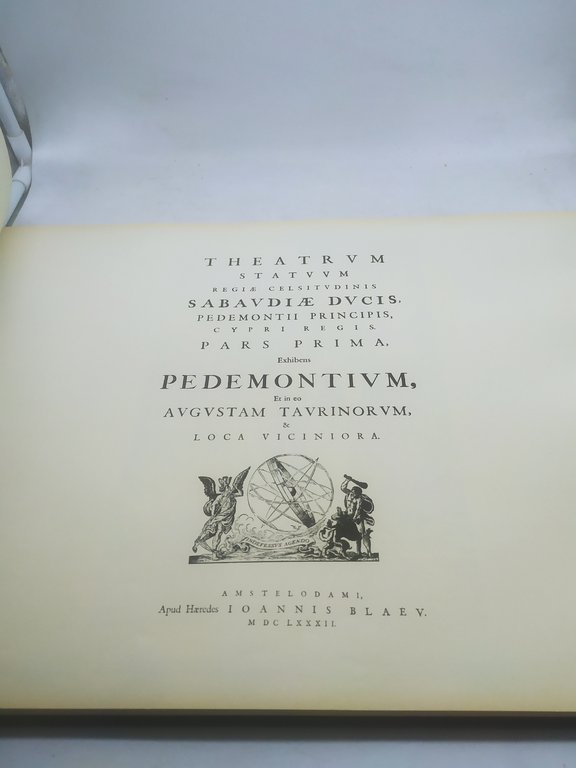 theatrum sabaudiae edizioni koller torino