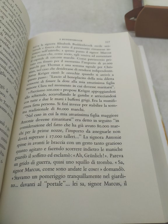 thomas mann i buddenbrook mondadori