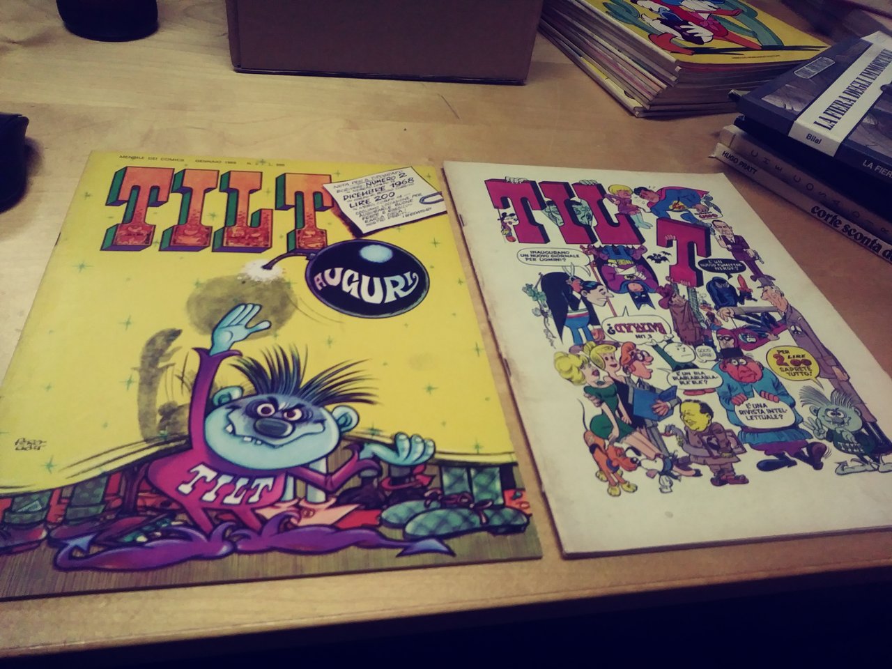 Tilt comics n 1 e n 2 mensile dei comics …