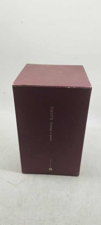 tolstoj guerrae pace cofanetto 4 volumi