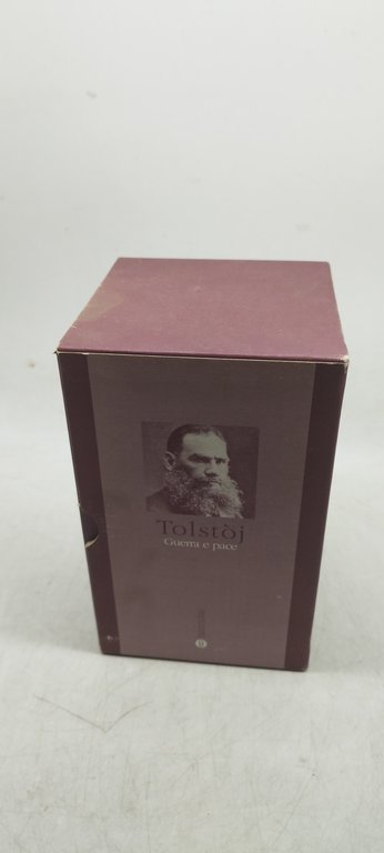 tolstoj guerrae pace cofanetto 4 volumi