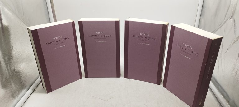 tolstoj guerrae pace cofanetto 4 volumi