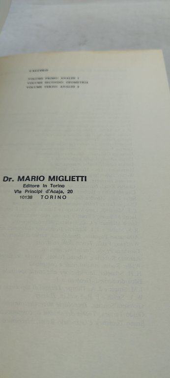 tom m apostol calcolo volume 1 e 3 2 volumi …