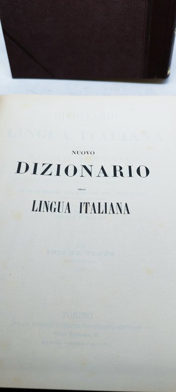 tommaso bellini dizionario della lingua italiana volume 3 parte I …