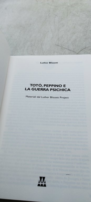 totò peppino e la guerra psichica luther blissett