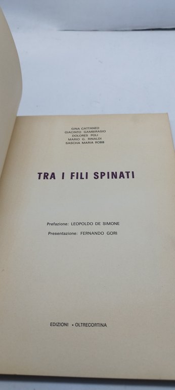 tra i fili spinati
