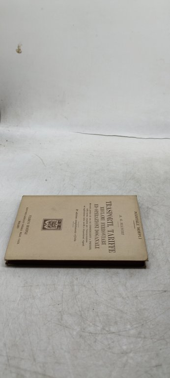 trasporti tariffe reclami ferroviari ed operazioni doganali