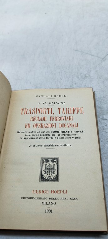 trasporti tariffe reclami ferroviari ed operazioni doganali