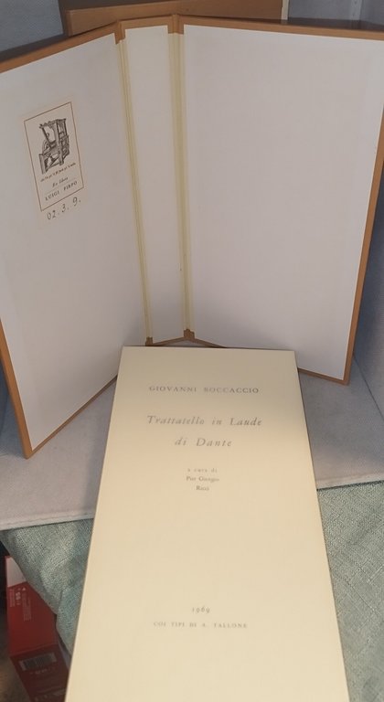 trattatello in laude di dante pier giorgio ricci tallone | Immagine Gallery 3