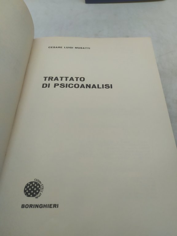 trattato di psicoanalisi + scritti 1921-1958 programma di psicologia psichiatria …